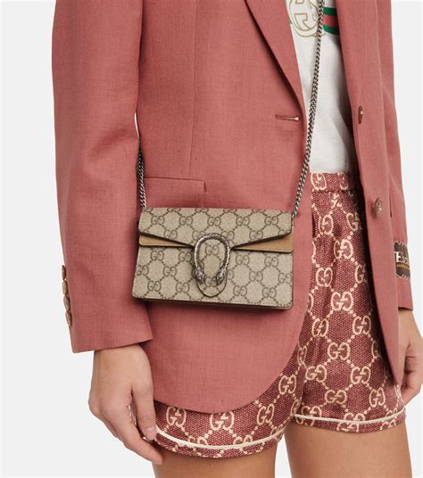 gucci dionysus supreme mini chain bag|dionysus gg small rectangular bag.